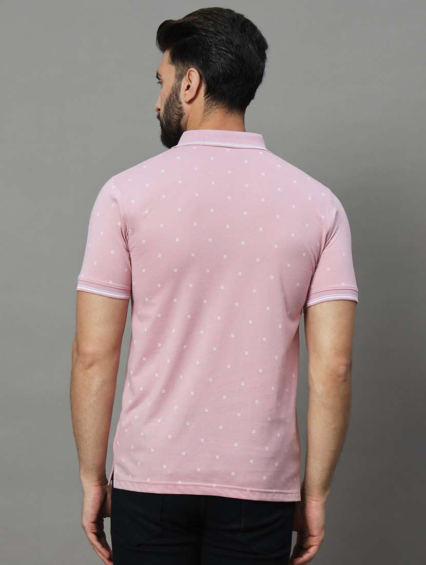 men all over printed polo t-shirt - 21102236 - Standard Image - 1