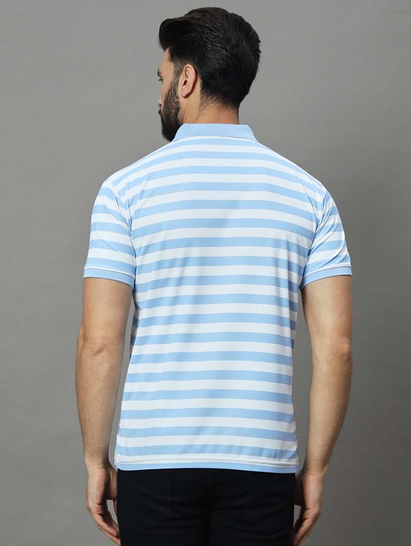 men striped polo t-shirt - 21102247 - Standard Image - 1