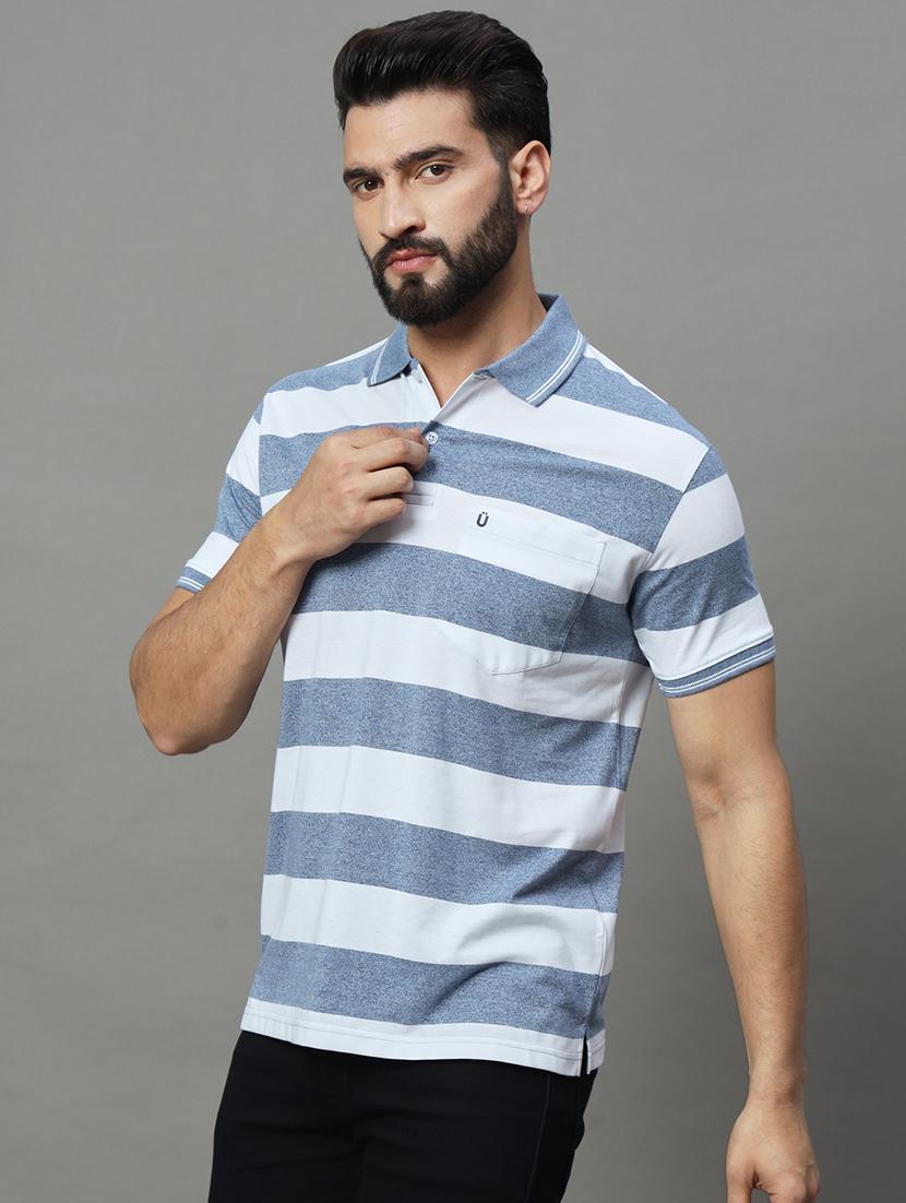 men striped polo t-shirt - 21102251 - Zoom Image - 0