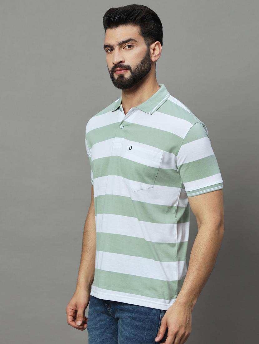 men striped polo t-shirt - 21102253 - Zoom Image - 0