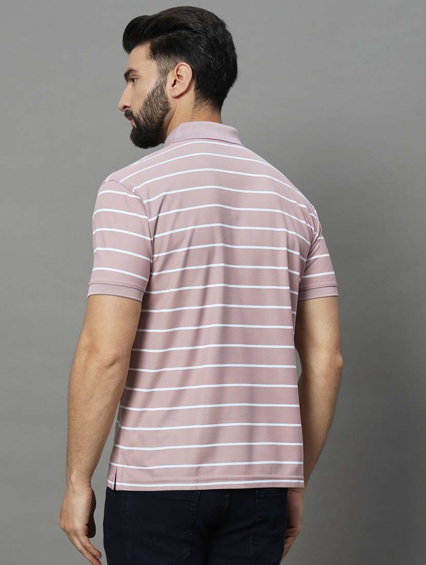men striped polo t-shirt - 21102260 -  Standard Image - 1
