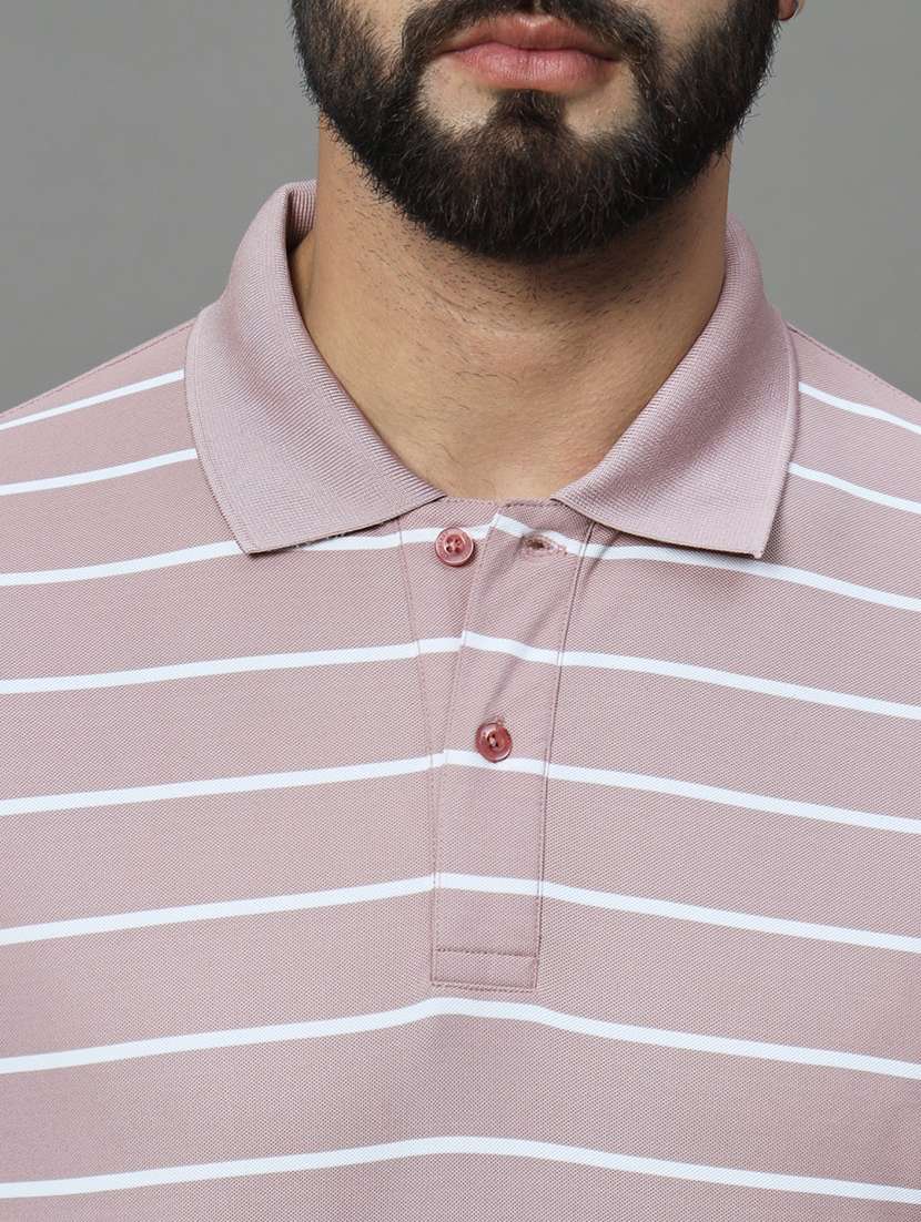 men striped polo t-shirt - 21102260 - Standard Image - 4