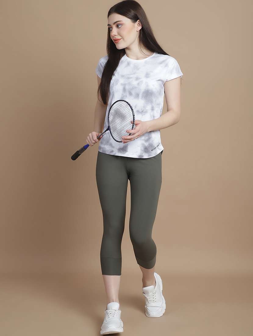 women mid-rise solid capri - 21103109 -  Standard Image - 4