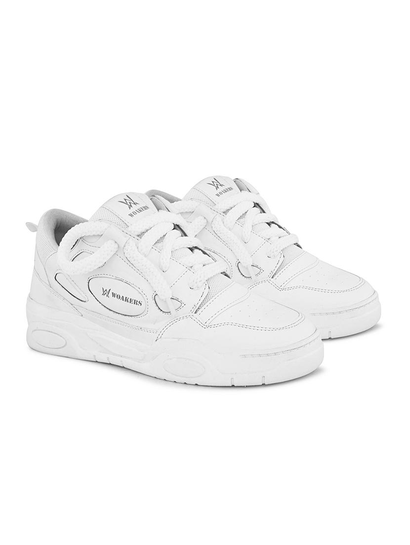 men solid lace up sneaker - 21104043 -  Standard Image - 1