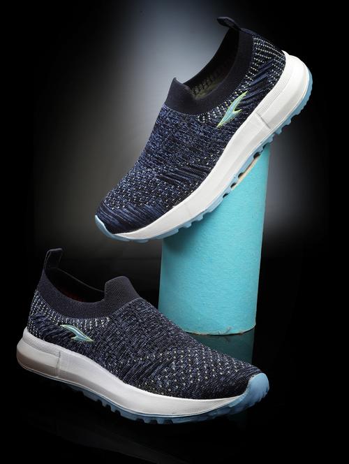 black slip on sports shoes - 21104548 -  Standard Image - 0