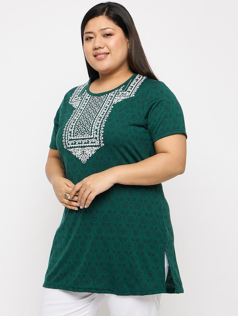 women printed short sleeve nightwear t-shirt - 21113278 - Standard Image - 1
