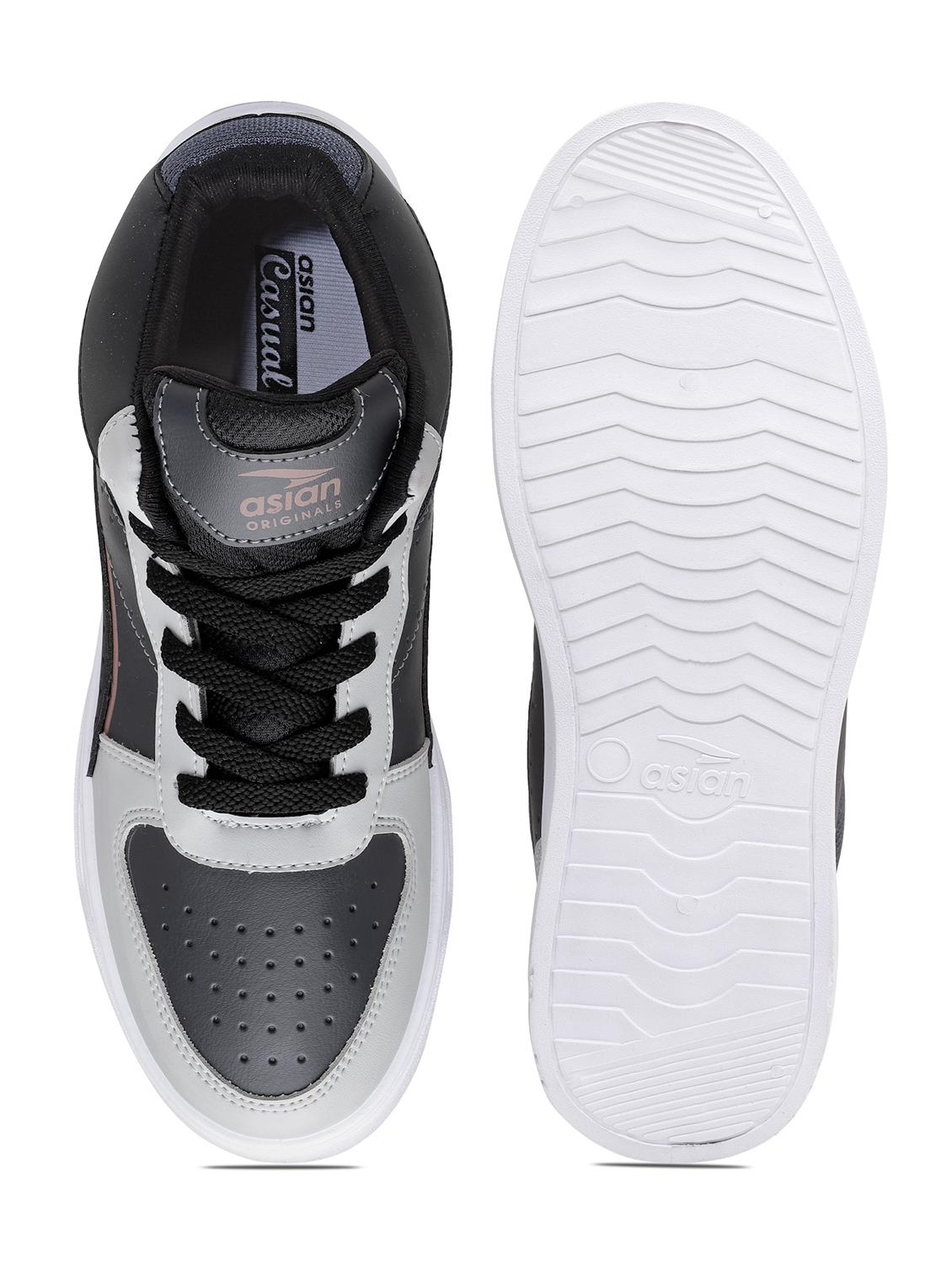 men grey lace up sneakers - 21113365 - Standard Image - 4