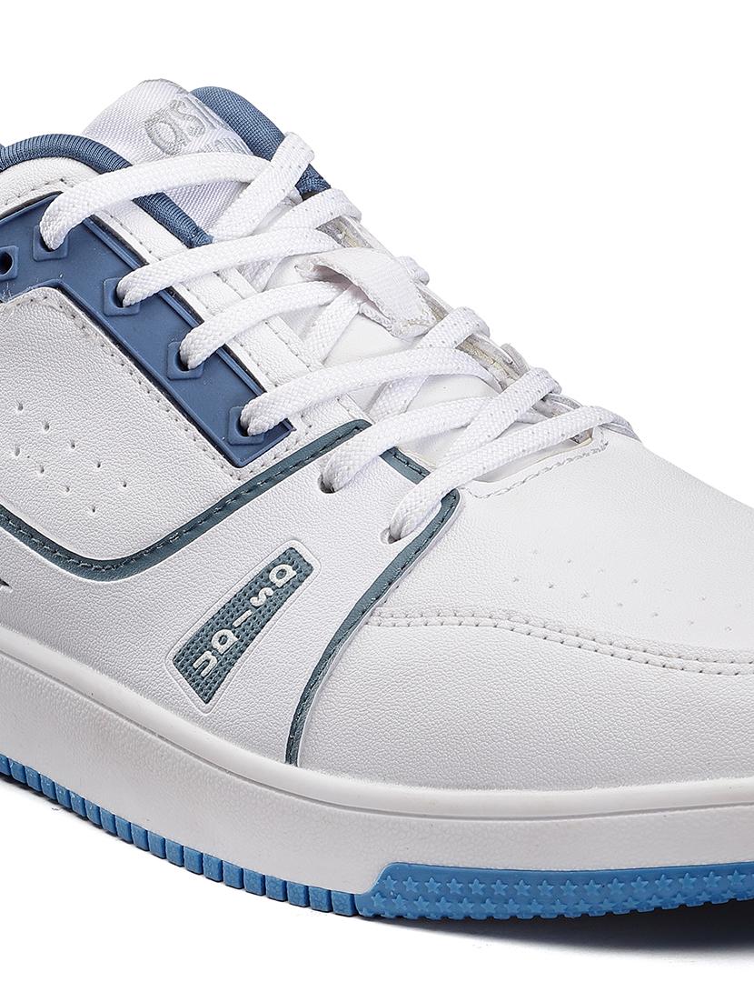 white lace up sneakers - 21113376 - Standard Image - 4