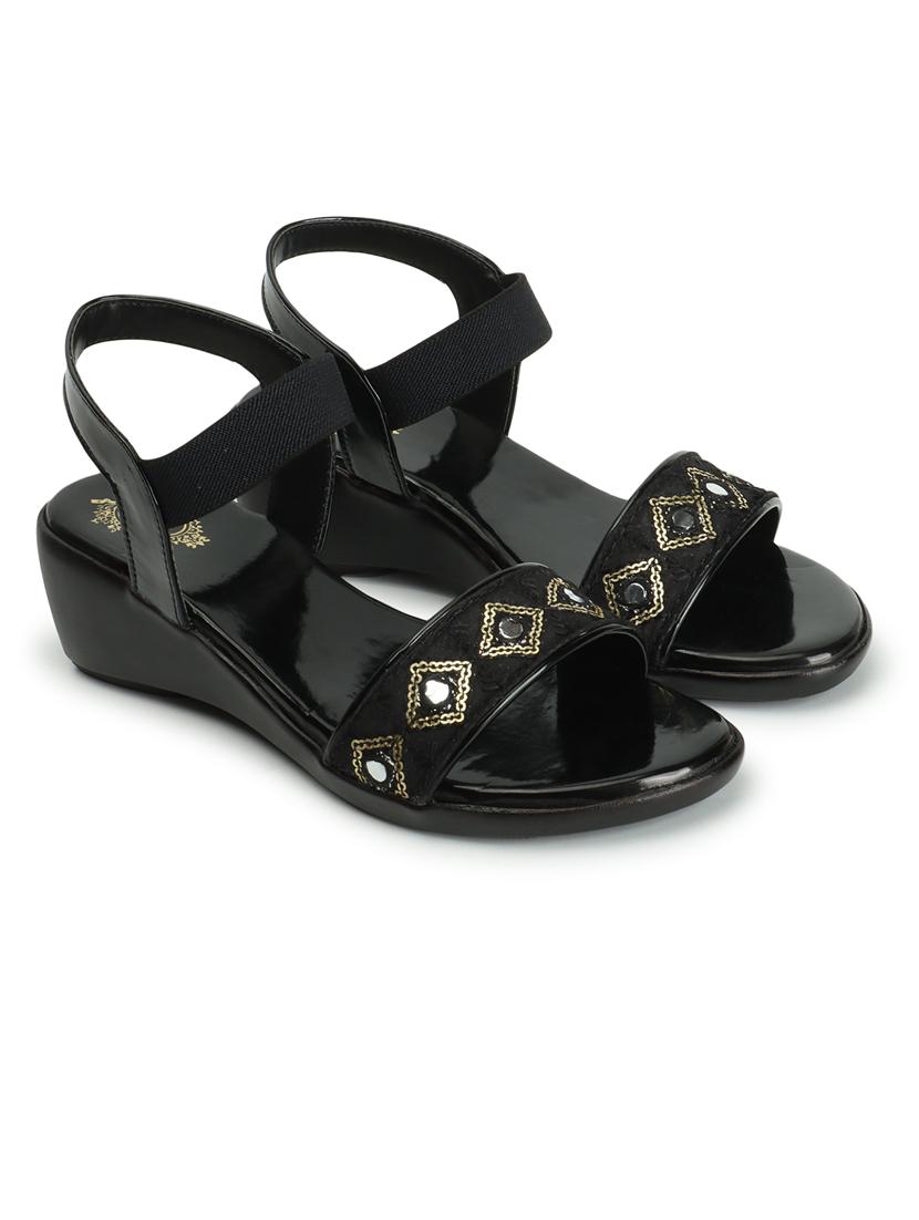 women ankle strap wedge - 21128307 - Standard Image - 1