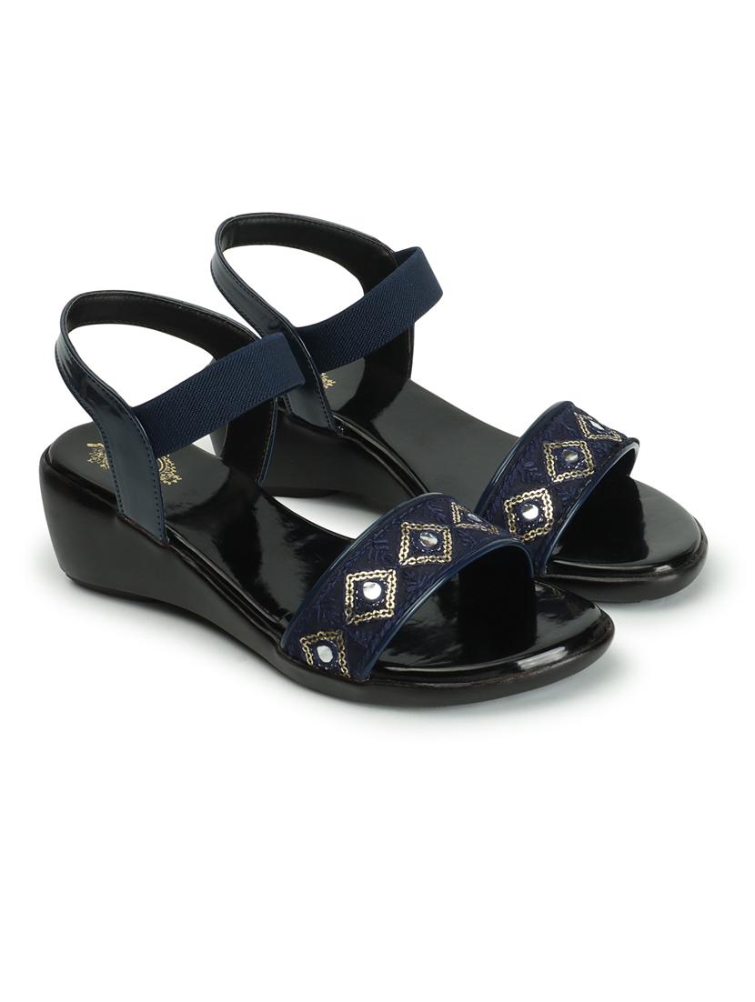 women ankle strap wedge - 21128308 - Standard Image - 1