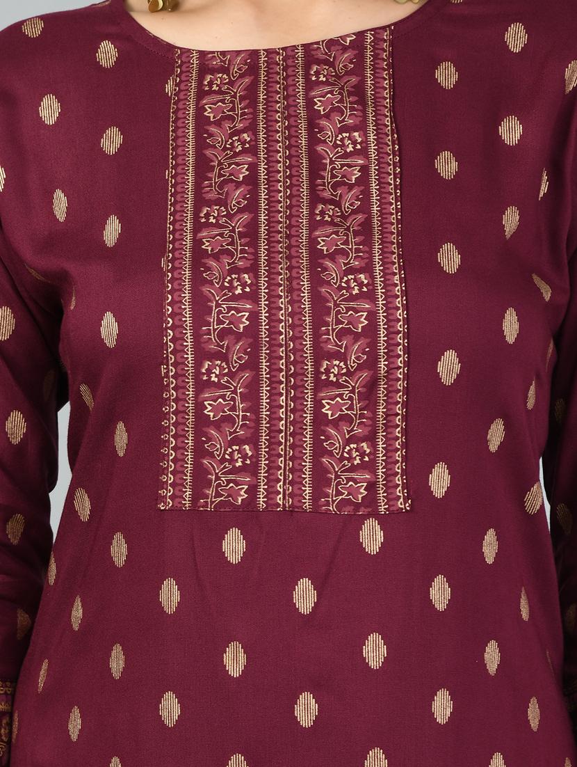 women kurta palazzo set wit dupatta - 21128681 - Standard Image - 4