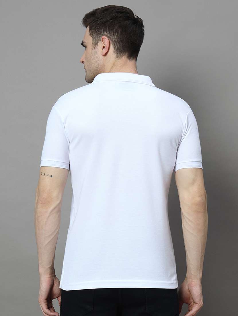 white polyester plain tshirt - 21128862 -  Standard Image - 1