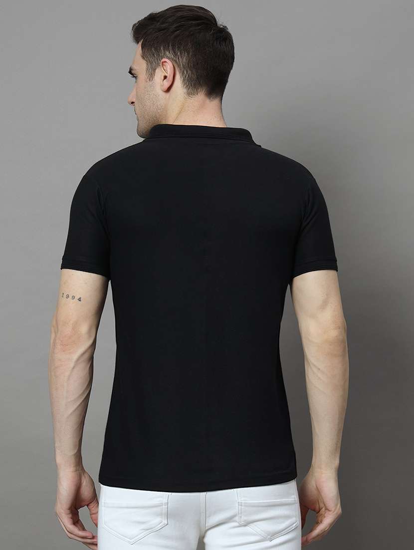 men solid polo t-shirt - 21128865 -  Standard Image - 1