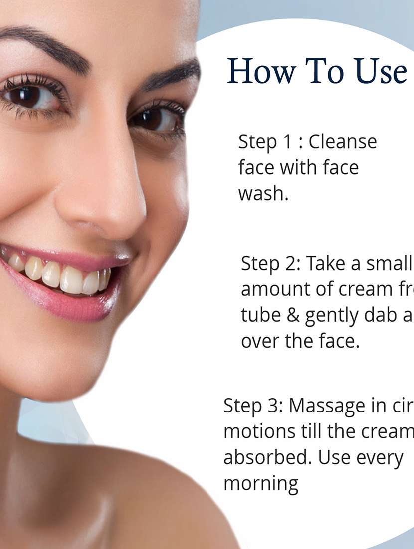 daily glow kesar chandan face cream with spf, skin lightening formula for all skin types, 50 gm - 21128874 -  Standard Image - 1