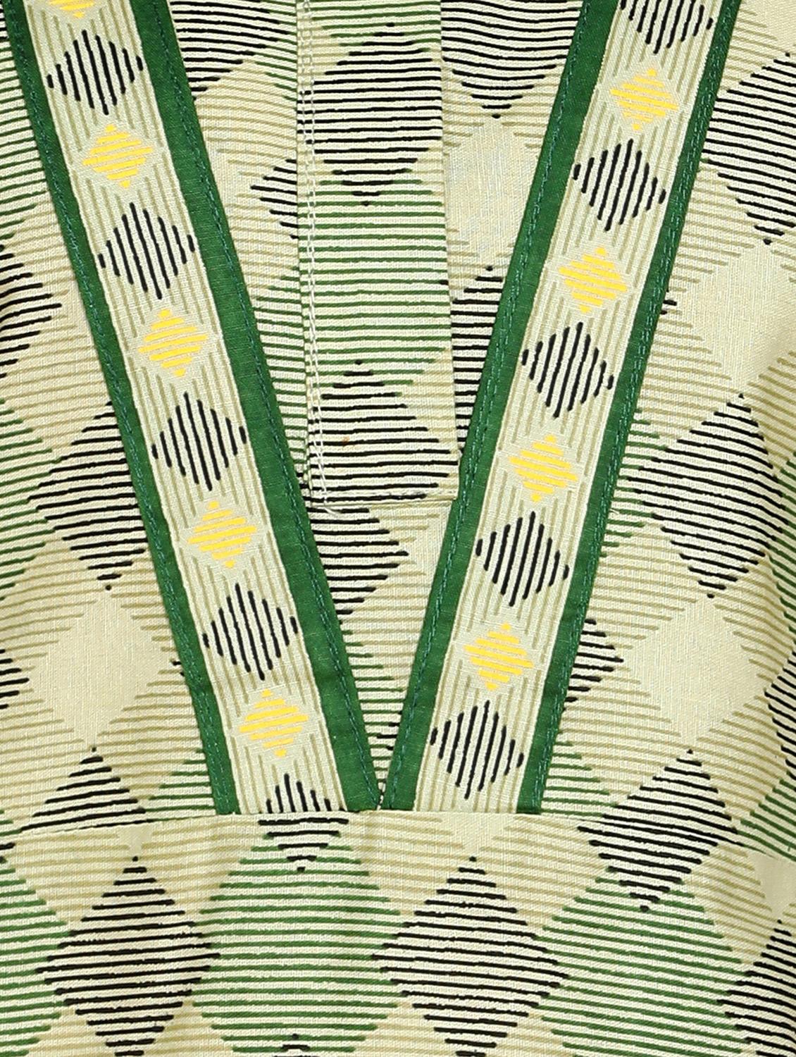women green printed cotton nighty - 21129918 - Standard Image - 4