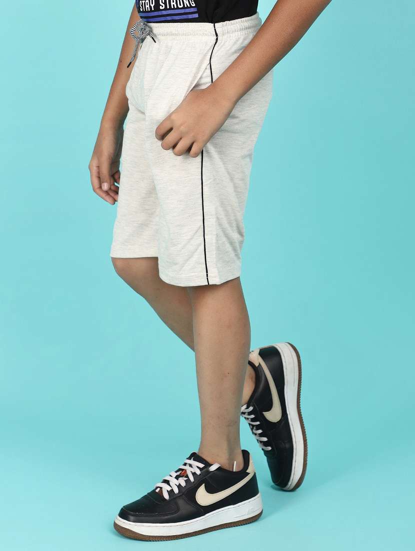 boy mid rise tapered shorts - 21130563 -  Standard Image - 1