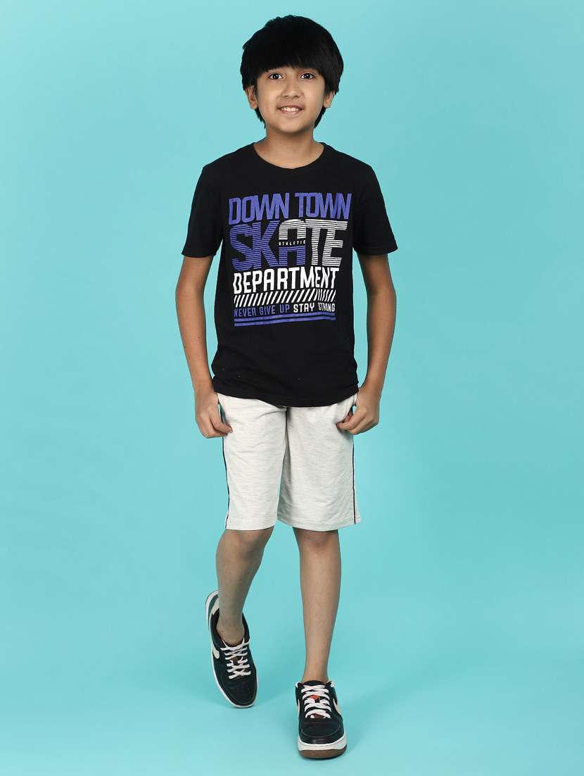 boy mid rise tapered shorts - 21130563 -  Standard Image - 4