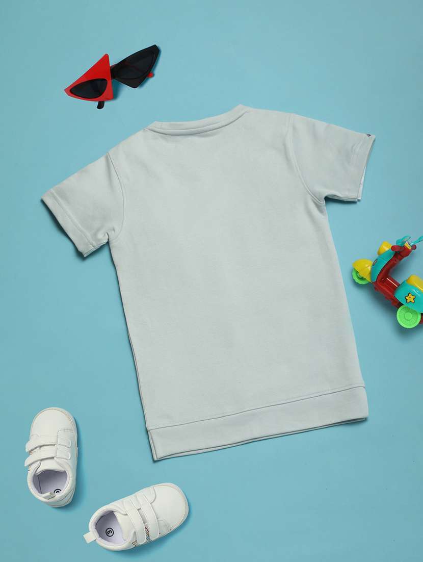 kids round neck printed t-shirt - 21130966 -  Standard Image - 1