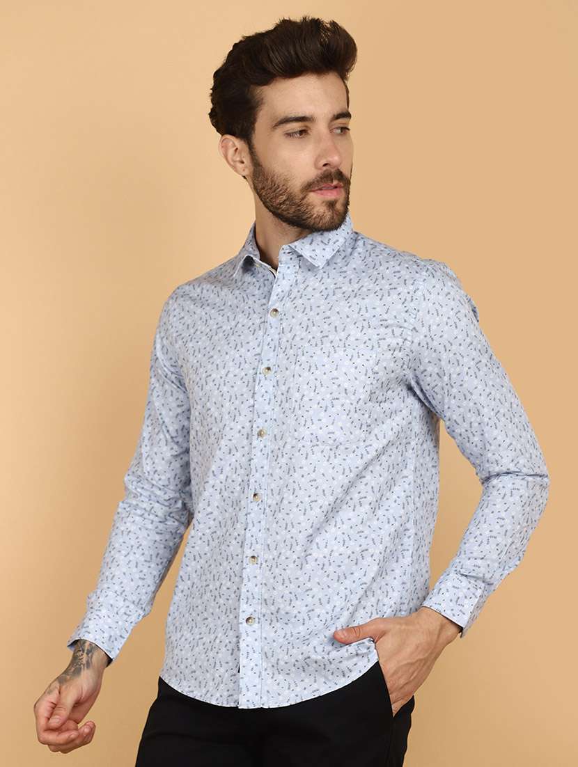 purist blue cotton casual shirt - 21131292 -  Standard Image - 1