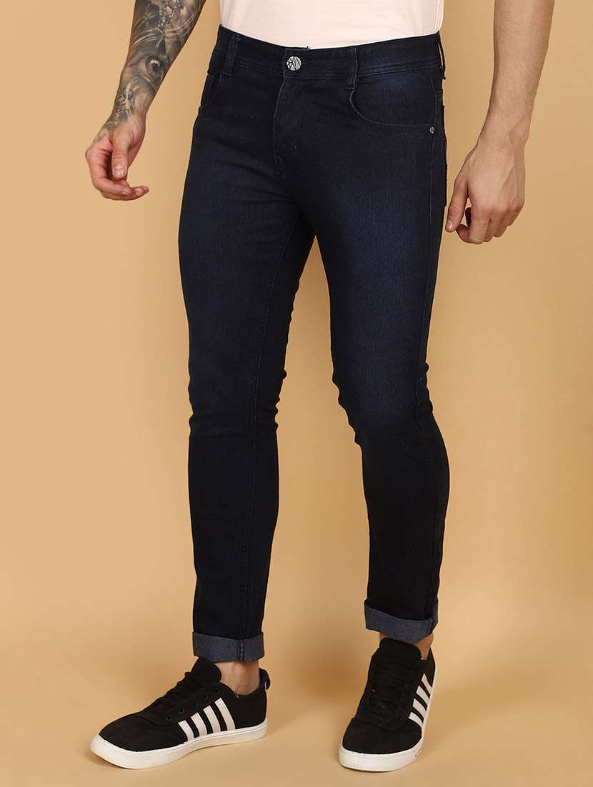 dark blue denim jeans - 21131362 -  Standard Image - 1
