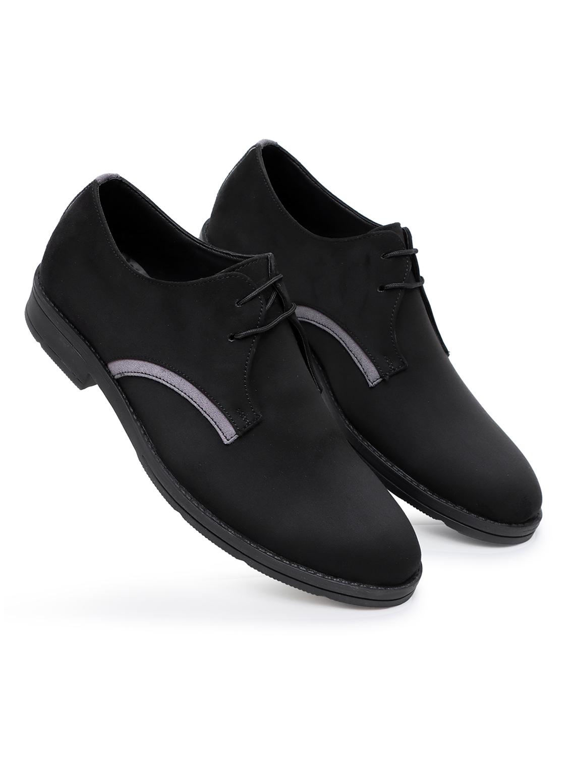 black lace up shoes - 21131678 -  Standard Image - 1