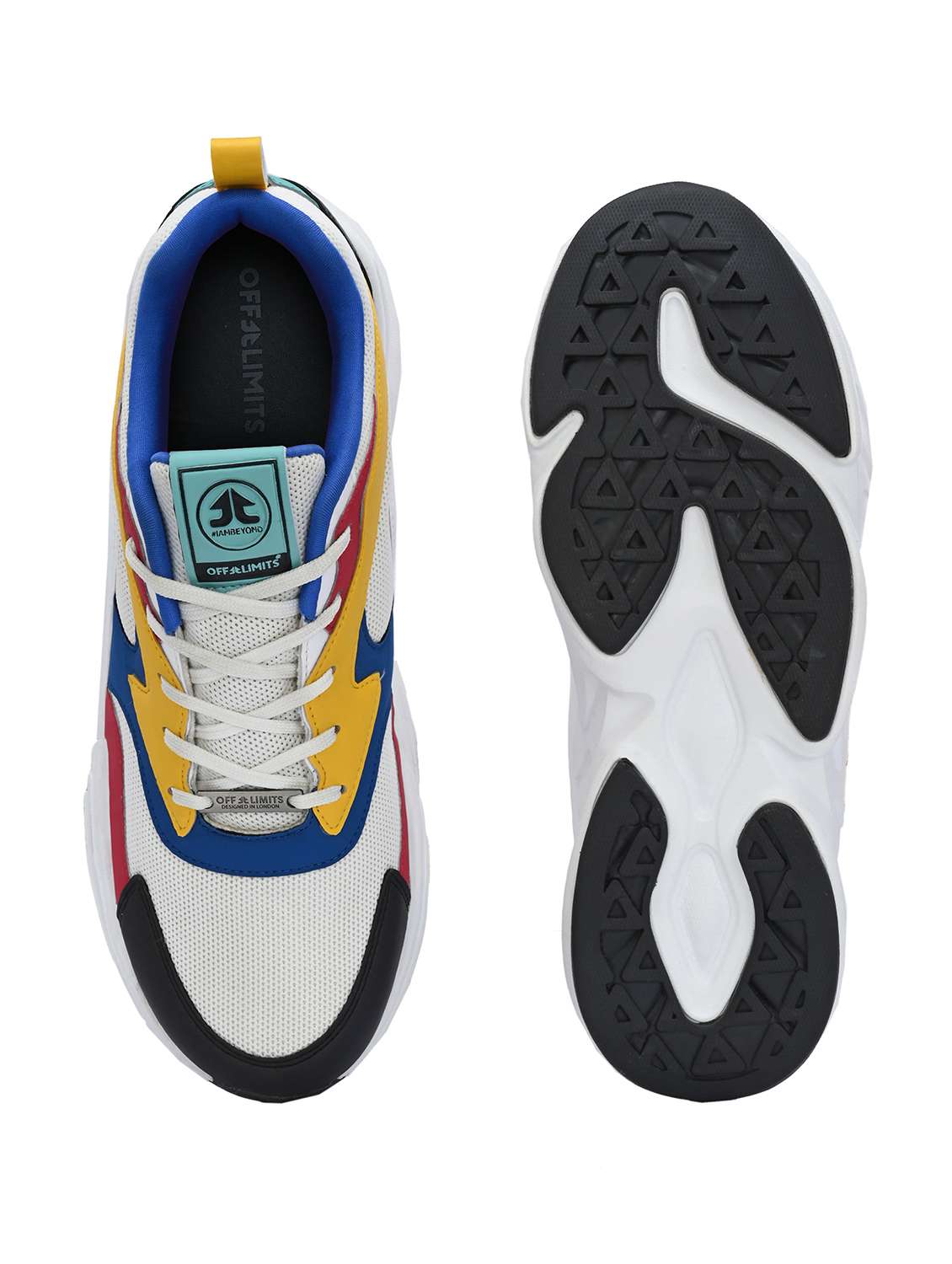 men multi color lace up sneaker - 21131950 -  Standard Image - 4