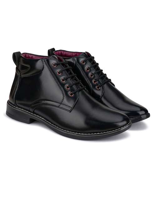 black lace-up shoes - 21132215 -  Standard Image - 0