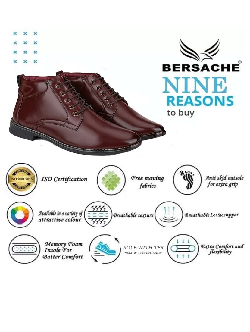 brown leather laceup slip ons - 21132217 - Standard Image - 4
