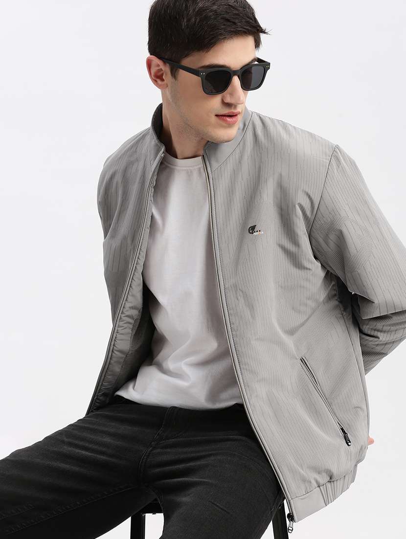 men long sleeve bomber jacket - 21132348 -  Standard Image - 1