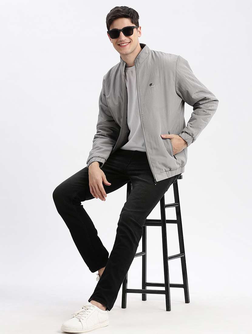 men long sleeve bomber jacket - 21132348 -  Standard Image - 4