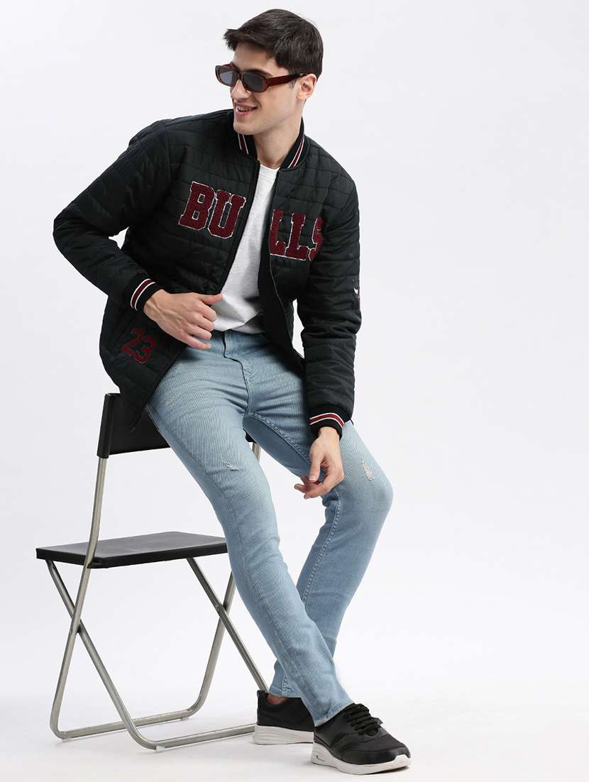 black nylon quilted & puffer jacket - 21132354 -  Standard Image - 4