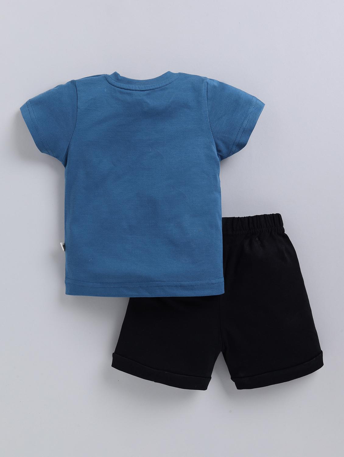 kids printed shorts set - 21132390 - Standard Image - 1