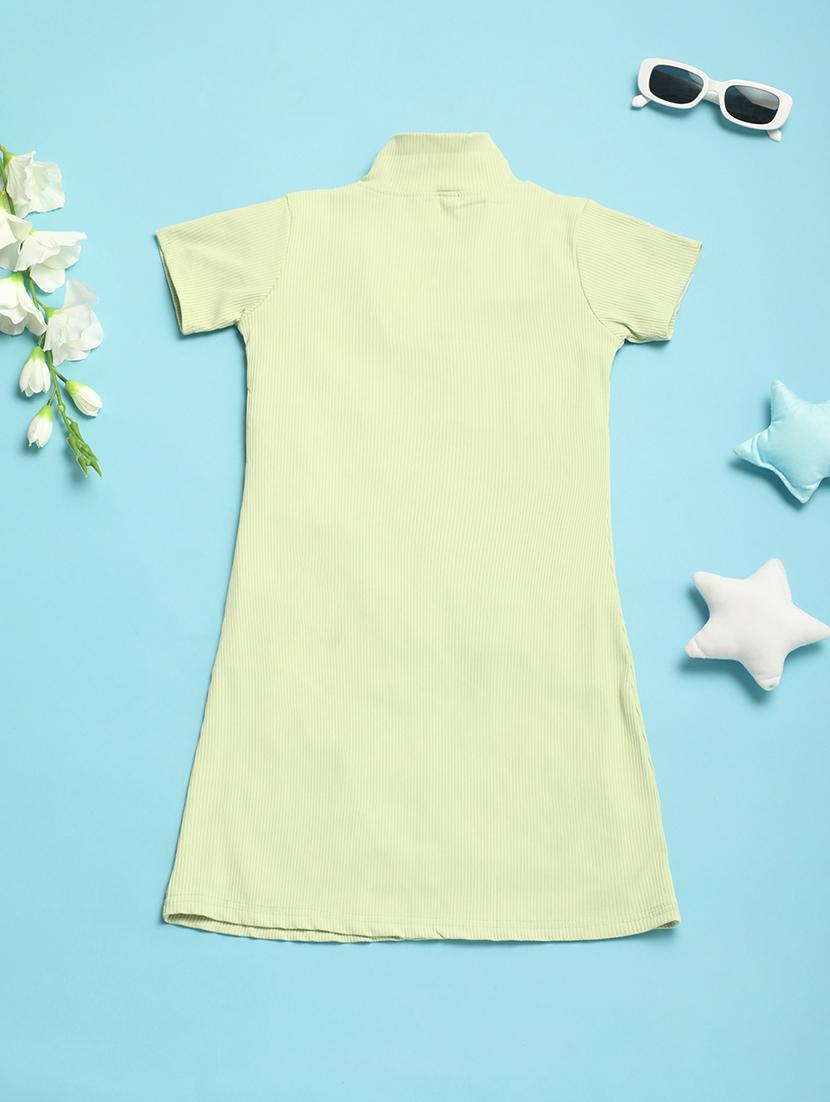 kids green cotton frock - 21132581 -  Standard Image - 1