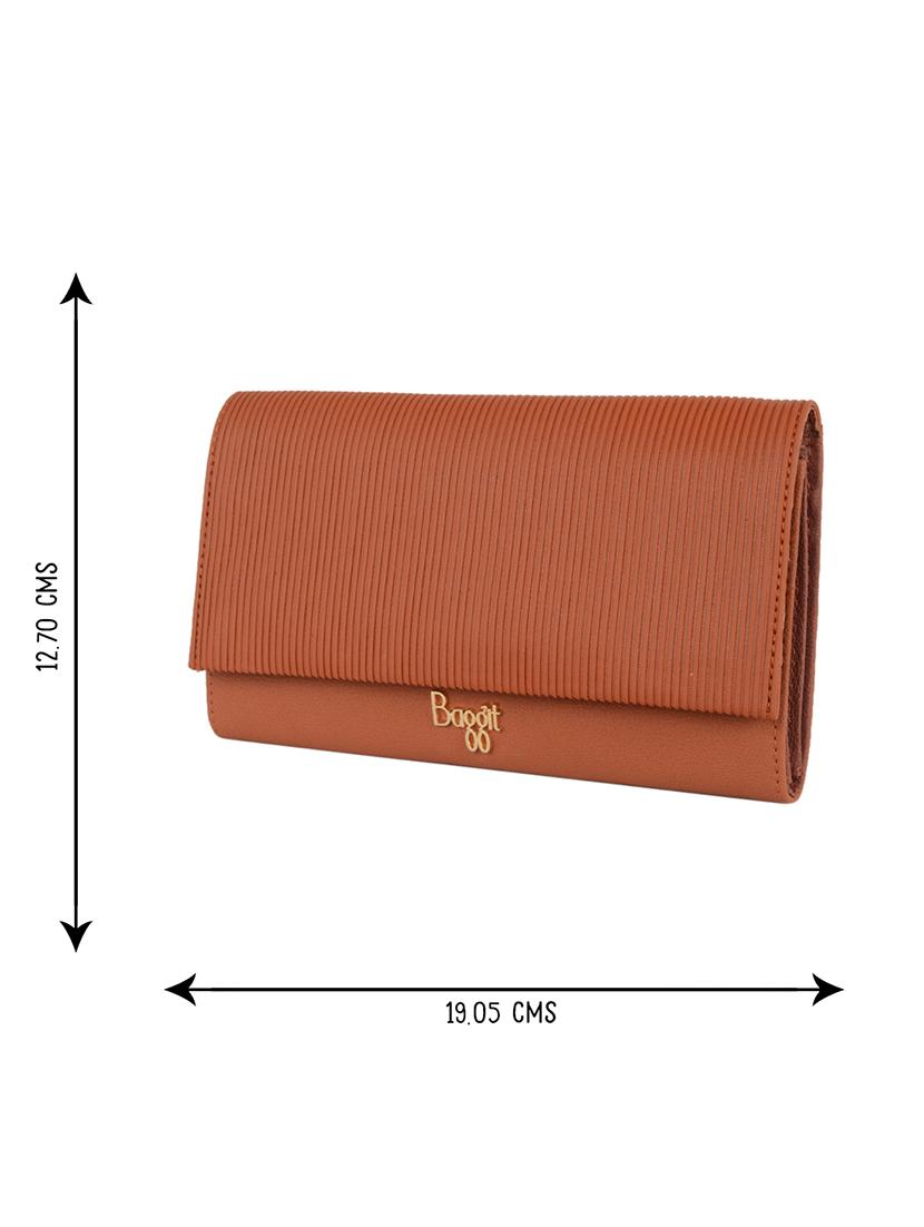 tan pvc wallet - 21132902 - Standard Image - 1