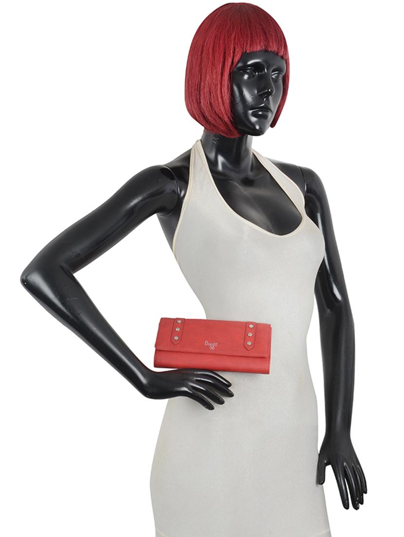 red pvc wallet - 21132904 - Standard Image - 4