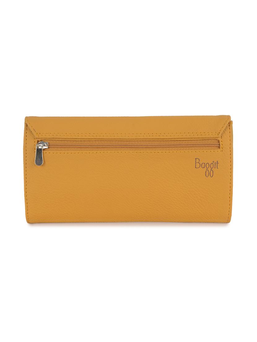yellow pvc wallet - 21132918 - Standard Image - 1