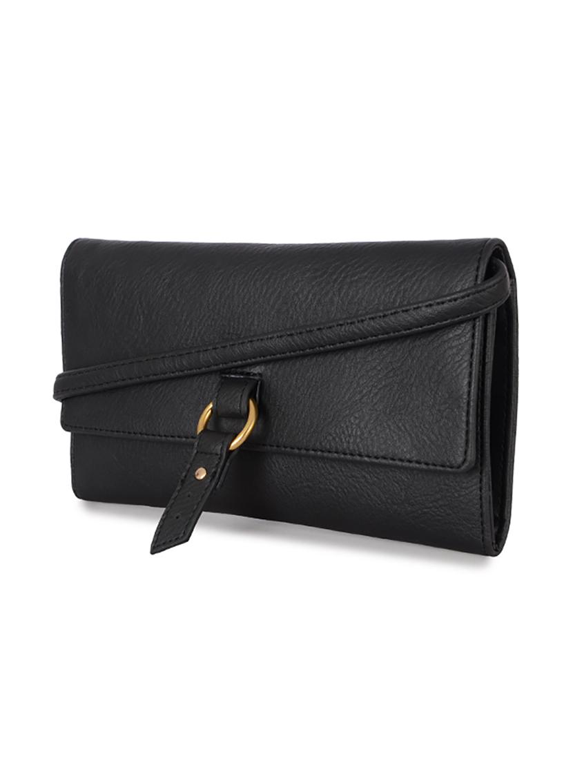 black pvc wallet - 21132927 -  Standard Image - 1