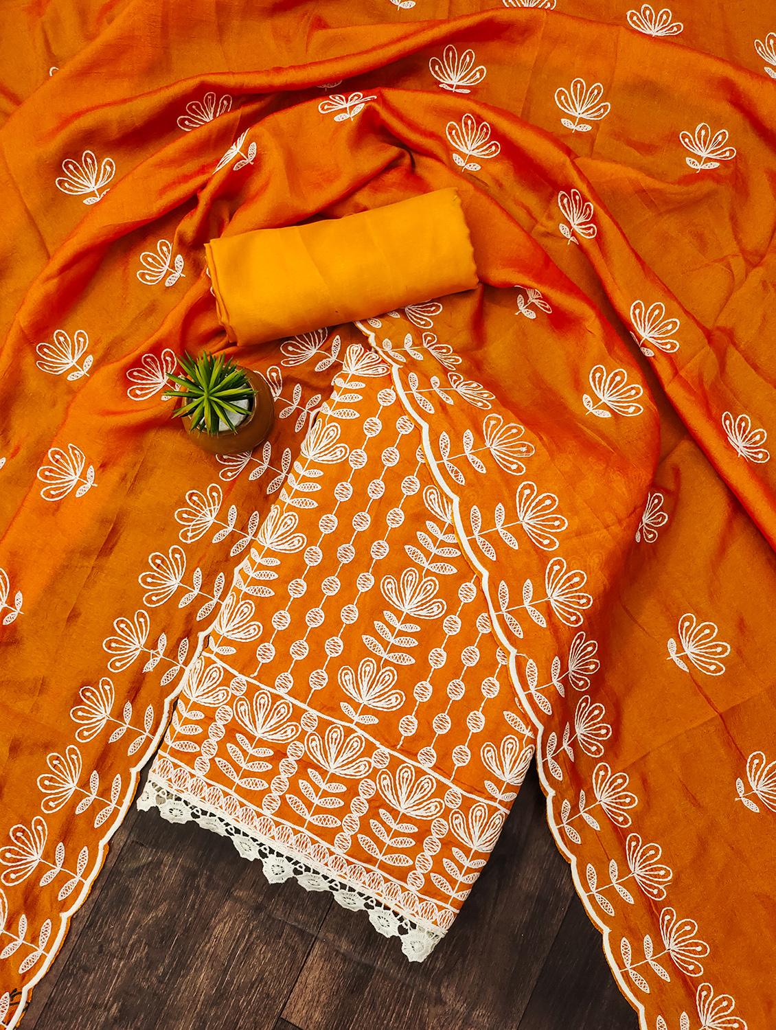 women embroidered unstitched suit set - 21134186 - Zoom Image - 0