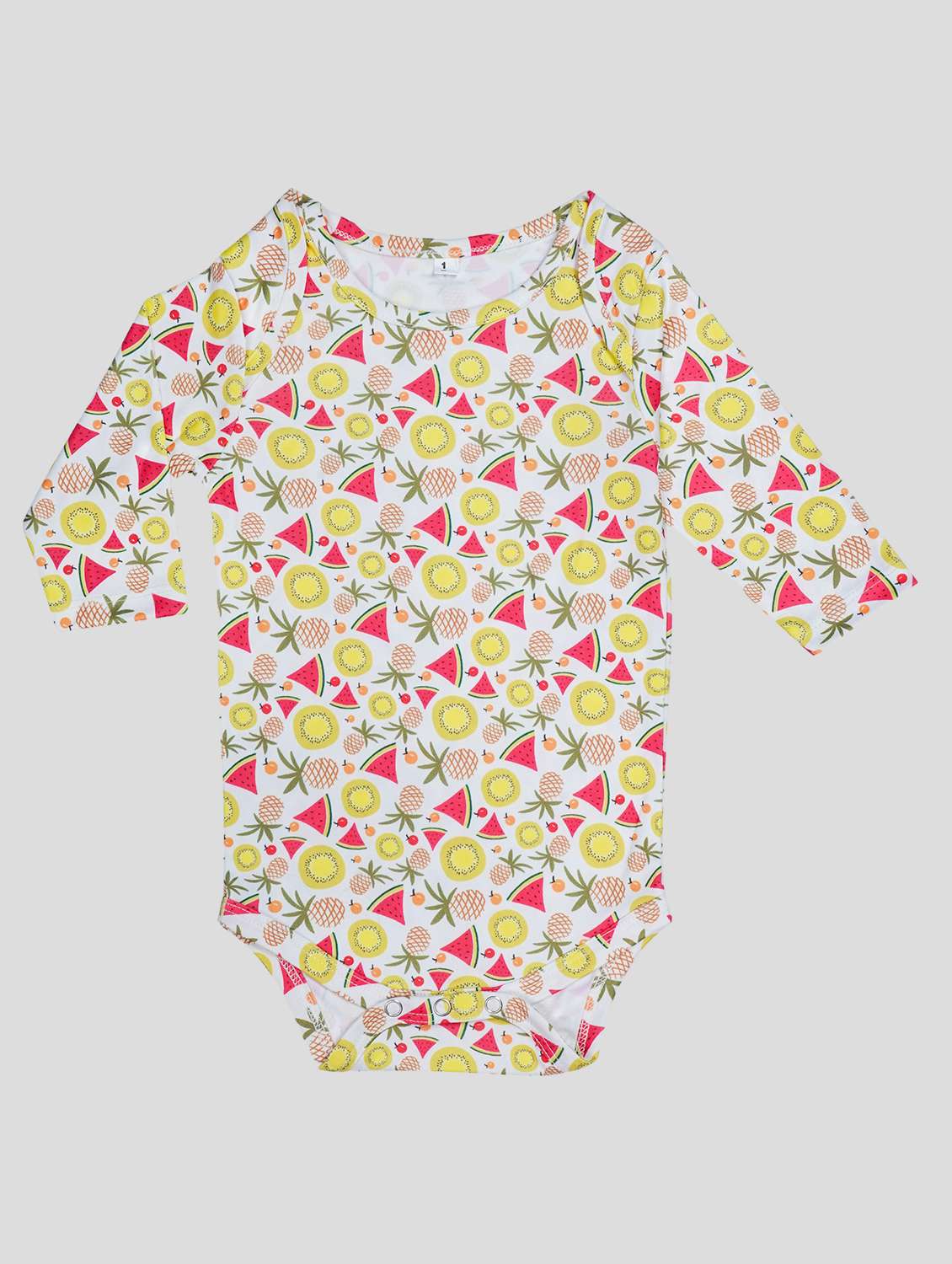 kids pack of 3 printed rompers - 21134744 -  Standard Image - 1