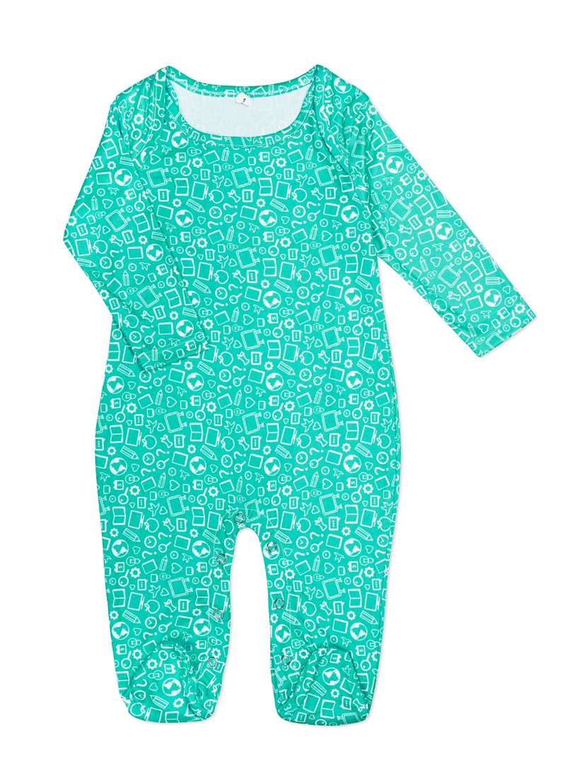 pack of 3 printed casual rompers - 21134745 - Standard Image - 1