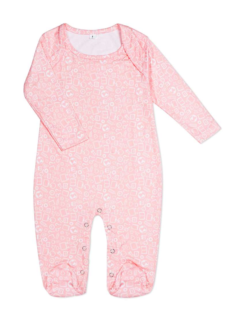 pack of 3 printed casual rompers - 21134746 - Standard Image - 1