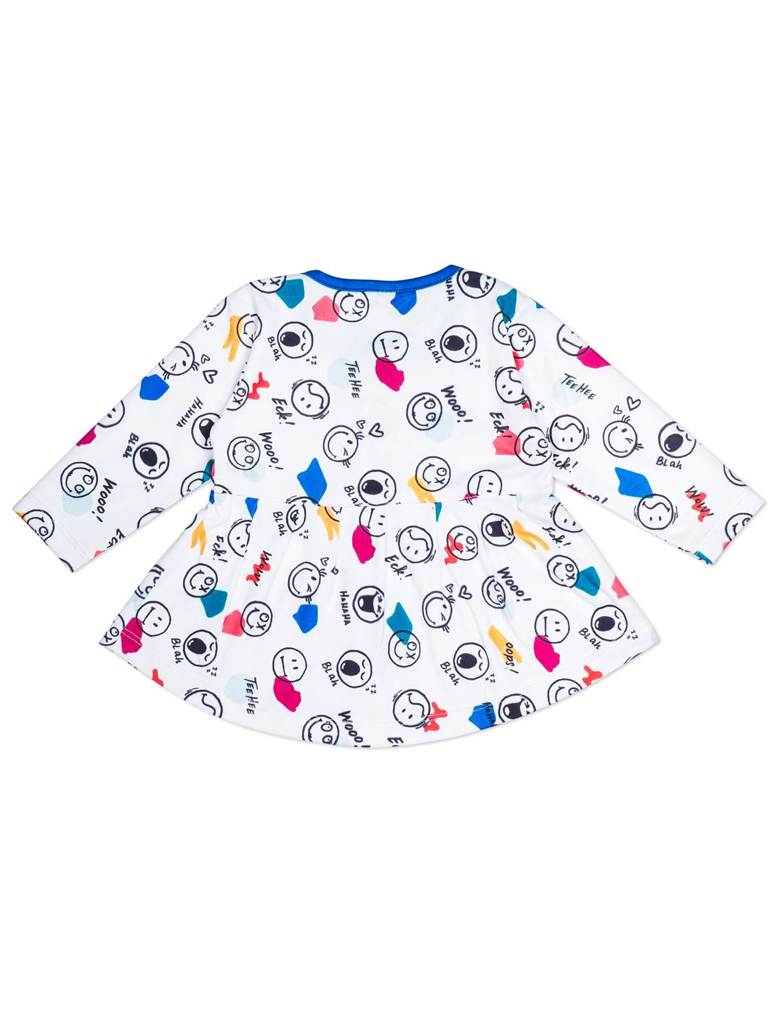 pack of 3 multi colouredprinted lycra blend frock - 21134751 - Standard Image - 4