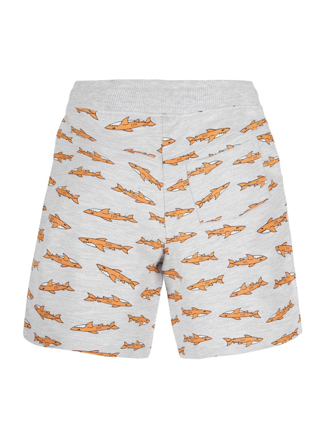 mid rise cotton shorts - 21134938 - Standard Image - 1