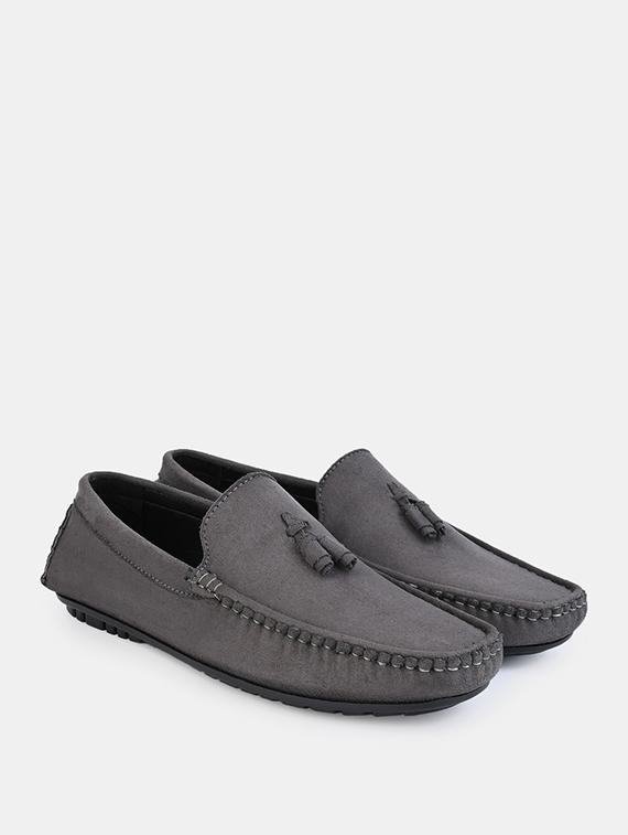 men slip on tassle detailing loafers - 21135318 -  Standard Image - 1