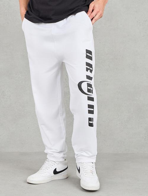 men mid rise cotton joggers track pant - 21135326 -  Standard Image - 0