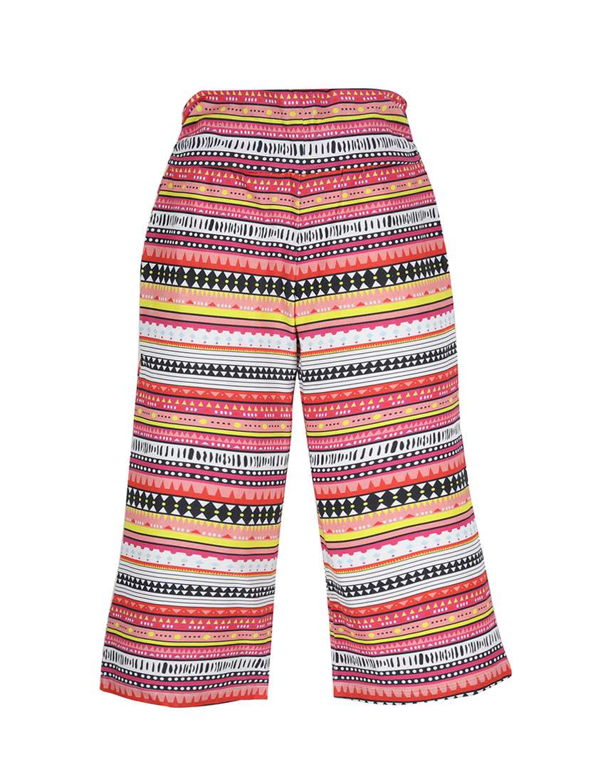 rust printed top & trouser set - 21135934 -  Standard Image - 4