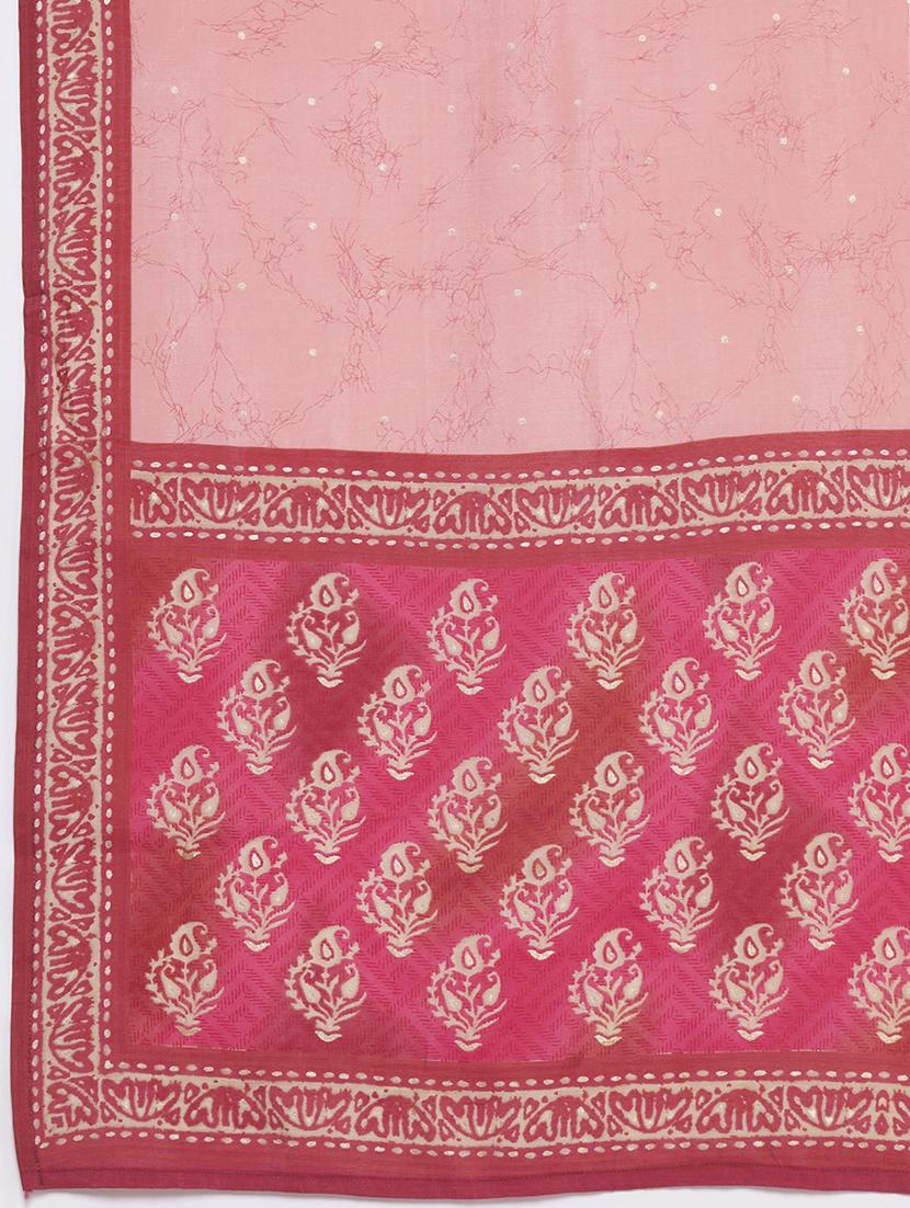 women pink kurta pant set with dupatta - 21135981 - Standard Image - 6
