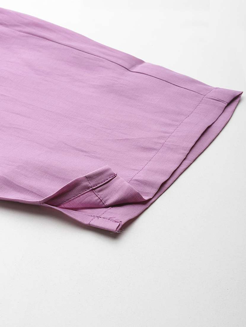 women mirror work kurta pant set - 21135990 -  Standard Image - 6