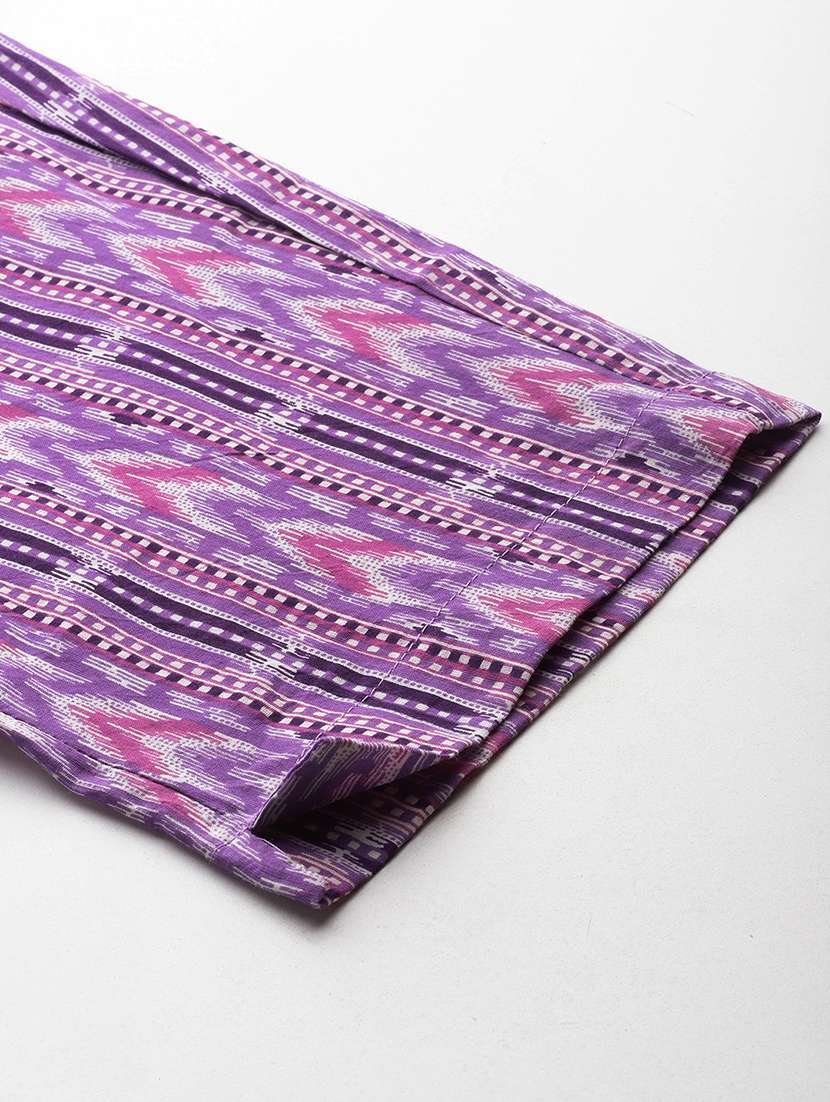 women three quarter sleeve kurta pant with dupatta set - 21136009 -  Standard Image - 6