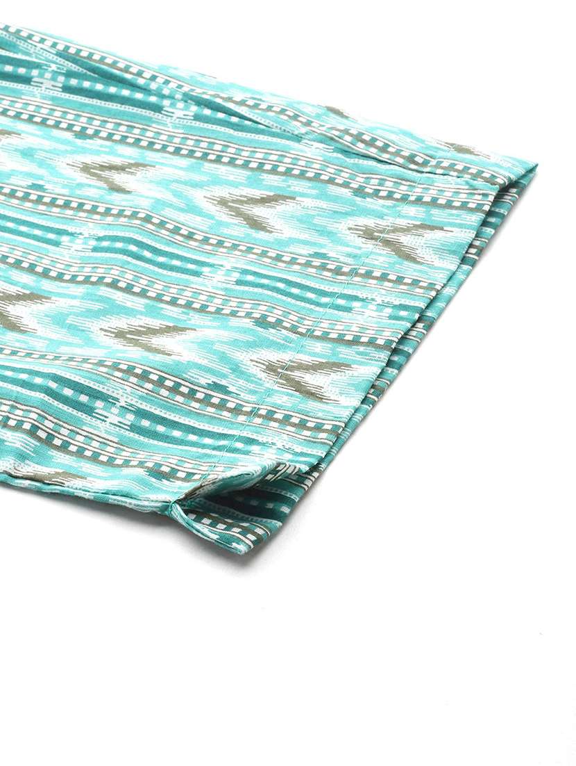 women three quarter sleeve kurta pant with dupatta set - 21136010 -  Standard Image - 6